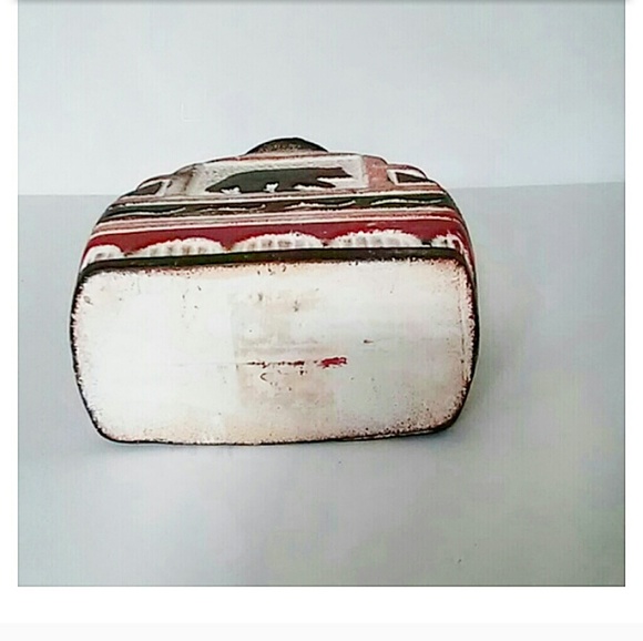 Ceramic Black Bear Vase - Picture 3 of 6